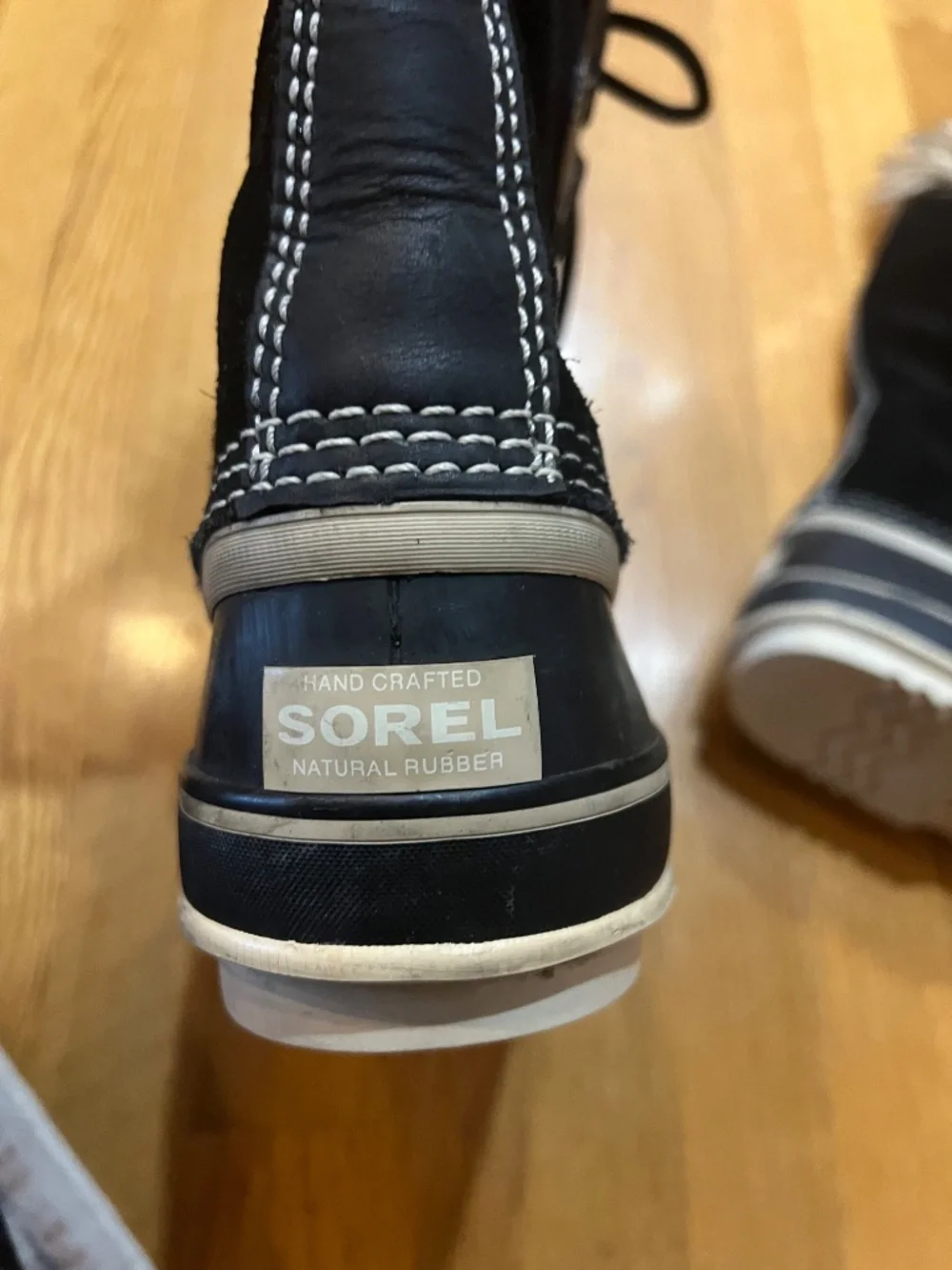 SOREL Joan of Arctic Waterproof Winter Snow Boots Black Women’s Size 9